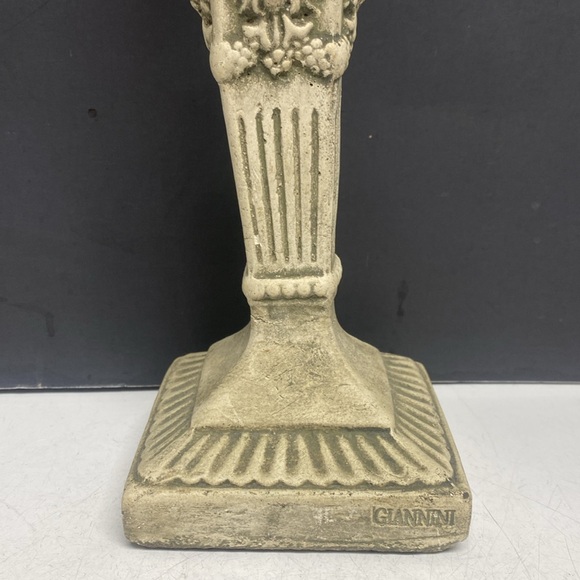 Giannini Plaster Molded Lion Candle Sticks Set of Two - Picture 6 of 16